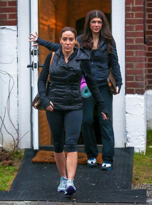 Teresa Giudice works out with sister-in-law Melissa Gorga one week after being released from prison