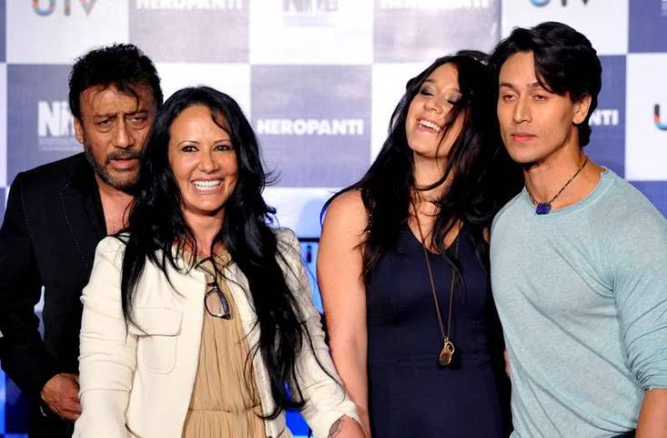Tiger Shroff family father mother sister