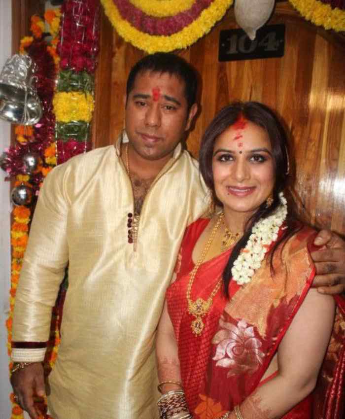 Pooja Gandhi Marriage 1st day pictures