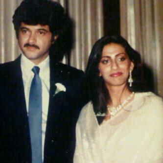 Anil Kapoor and Sunita Kapoor Marriage Pictures Love Story Wedding Album 02