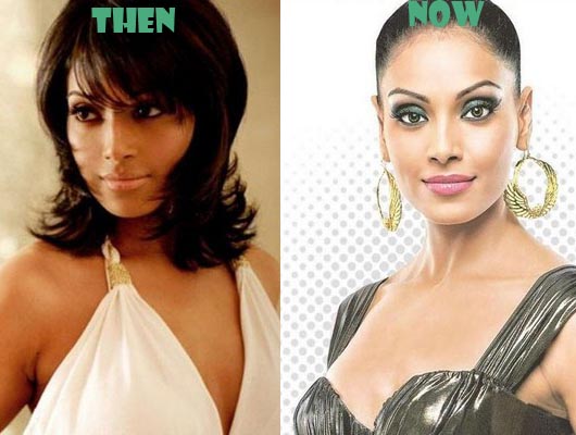 Bipasha Basu nose job plastic surgery before and now pictures