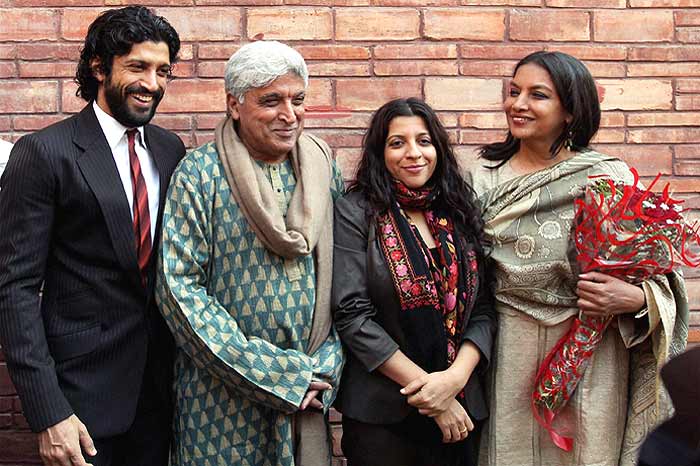 Zoya Akhtar father mother brother family tree photos