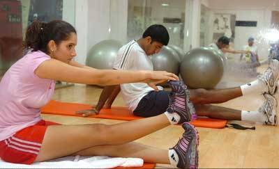 Sania Mirza Workout Gym Routine 2016 Breast Fat Weight Loss Exercise