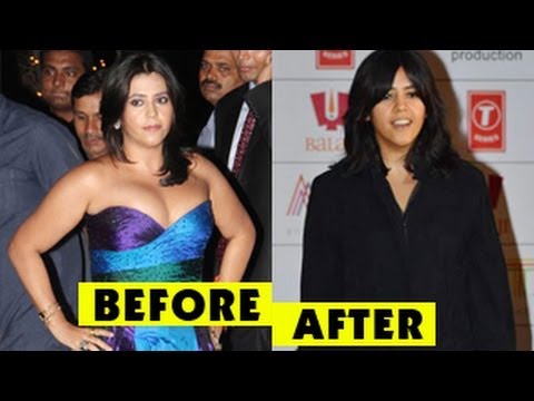 Ekta Kapoor Workout Chest Belly Breast Fat Loss Diet Secret Detox Water