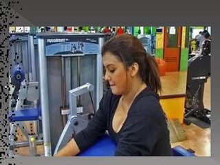 Tia Bajpai in gym exercies pictures photos