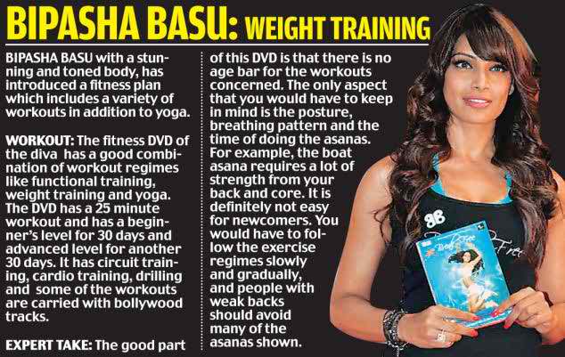 Bipasha Basu Diet Chart