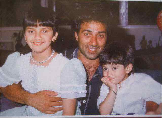Sunny Deol daughter and son pictures names