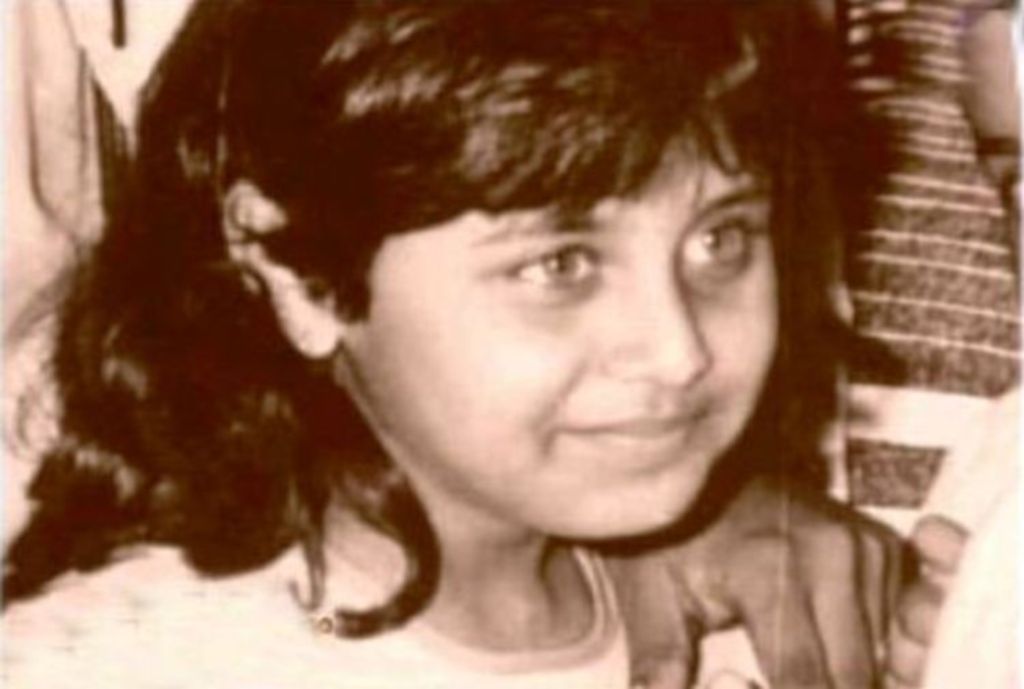 Rani Mukherjee Black & White Childhood Photos