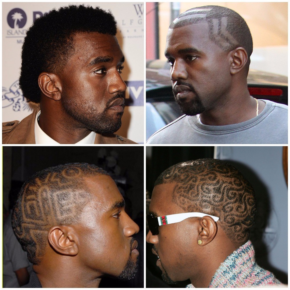 Kanye West Hair cut
