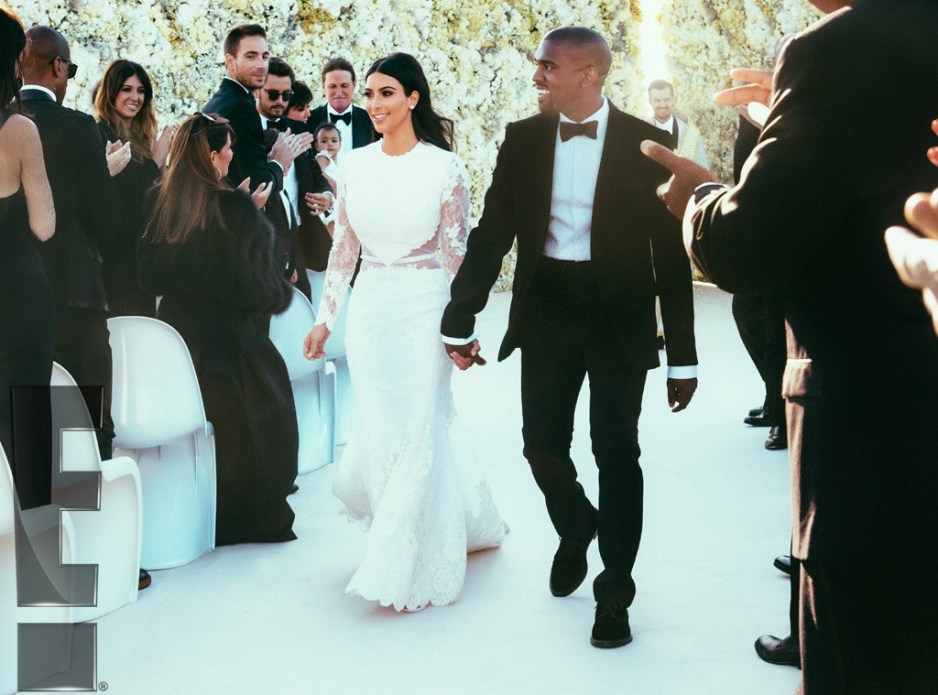 Kim and Kanye west wedding