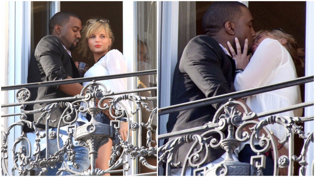 Kanye West and Virginie Maury