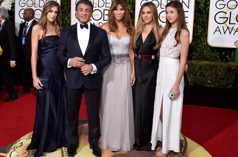 Sylvester Stallone Wife and Kids