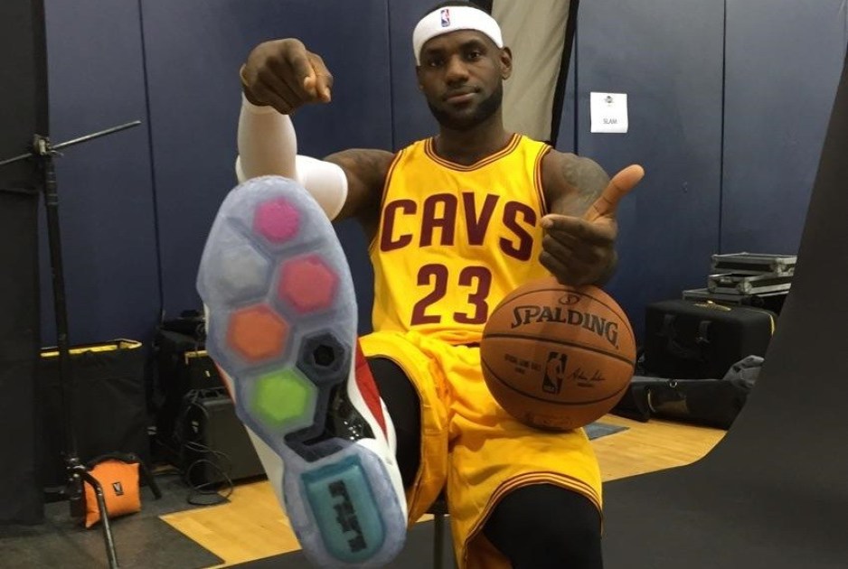 what is lebron james shoe size