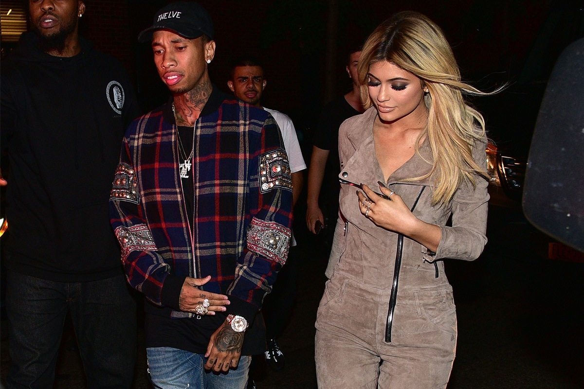 Kylie Jenner's outfits tyga