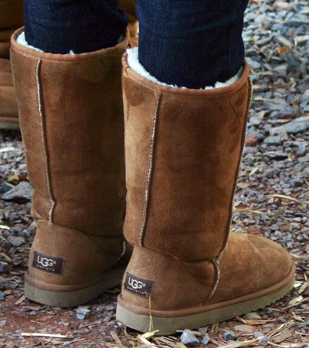 pair of uggs boots