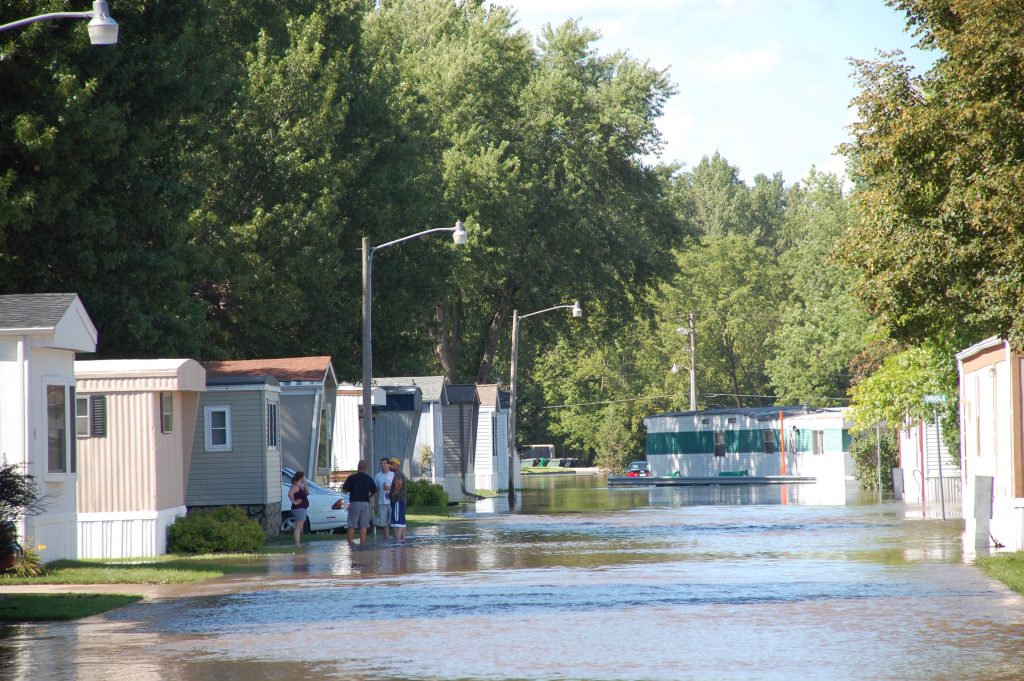 Mobile home application cost in flood areas