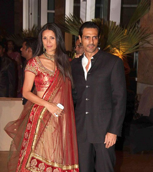 Arjun Rampal Wedding Pictures With Mehr Jesia Wife Age Difference Love Story 01