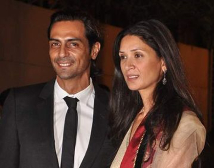 Arjun Rampal Wedding Pictures With Mehr Jesia Wife Age Difference Love Story