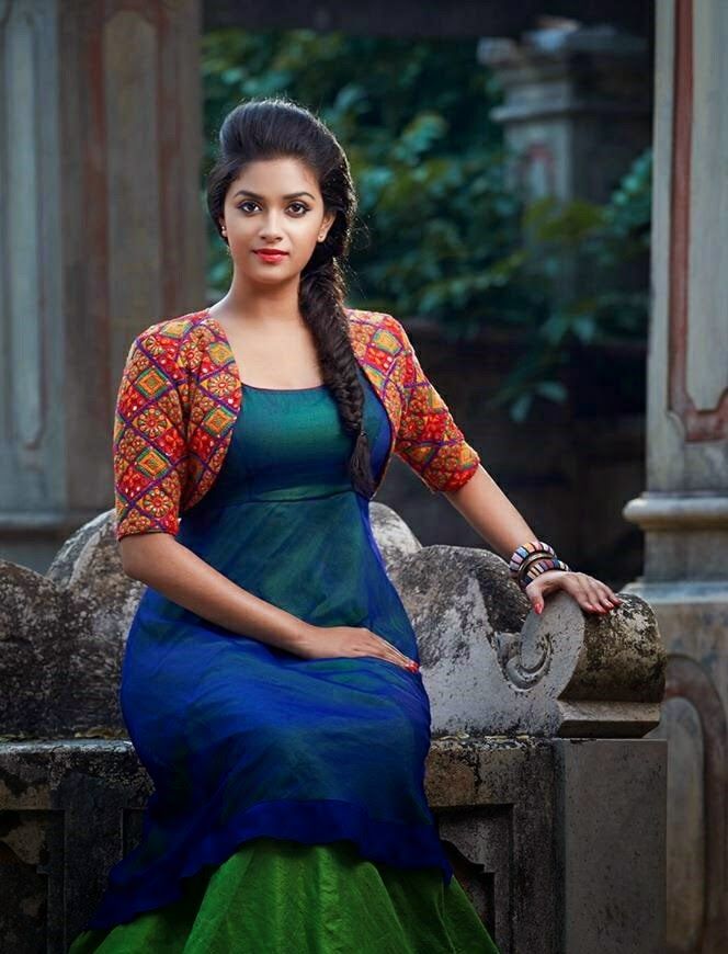 Keerthi Suresh breast exercise hips size arms exercise