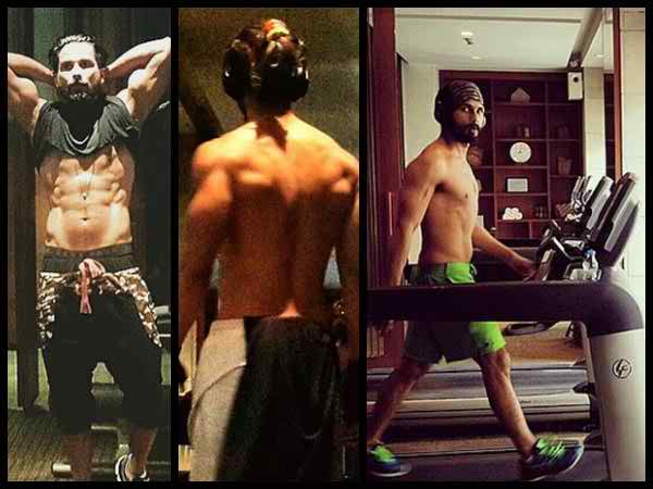 shahid kapoor Workout Routine Gym Bicep Chest Exercise Fitness Plan Diet Chart Bodybuilding 02