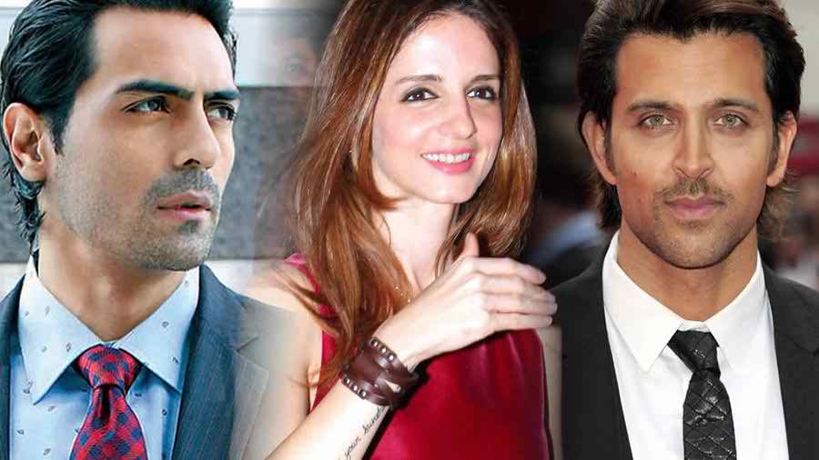 Sussanne Khan Wedding Pictures With Arjun Rampal Both Love Story Marriage Album
