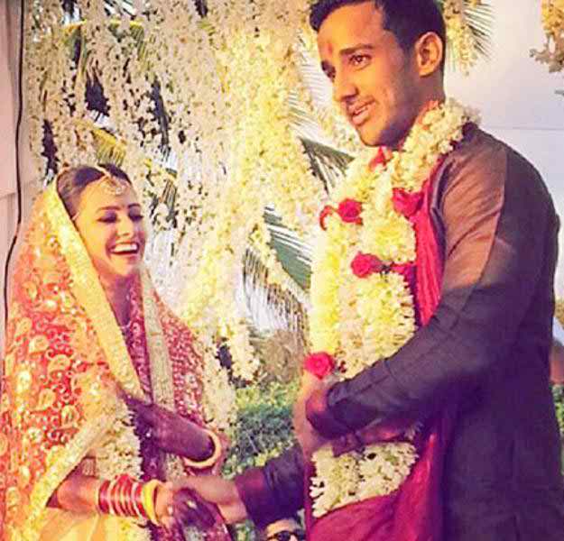 Anita Hassanandani Wedding Photos Husband Name Marriage Pictures Images Age Difference  02