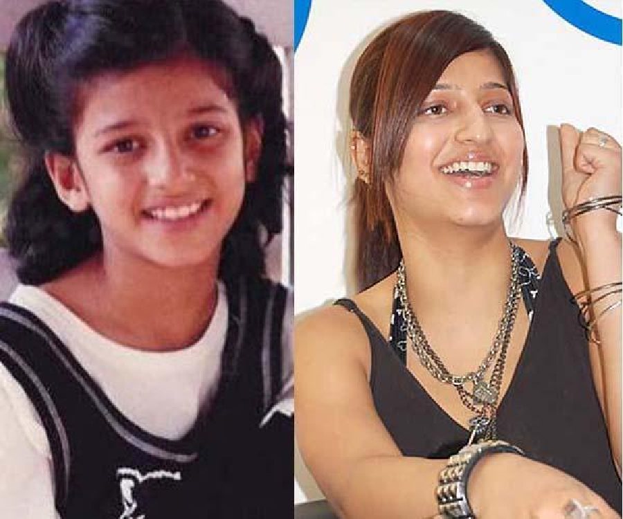 Rare Childhood pictures of actress Shruti Hassan 