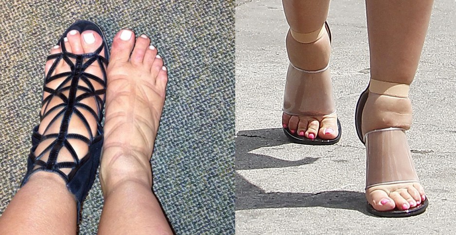 Kim Kardashian feet 1.