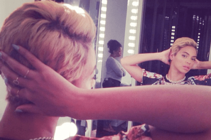 Beyonce Pixie haircut